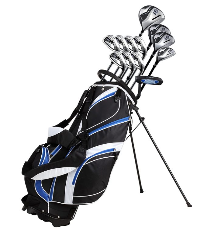 Precise 18 Piece complete golf club set for beginners